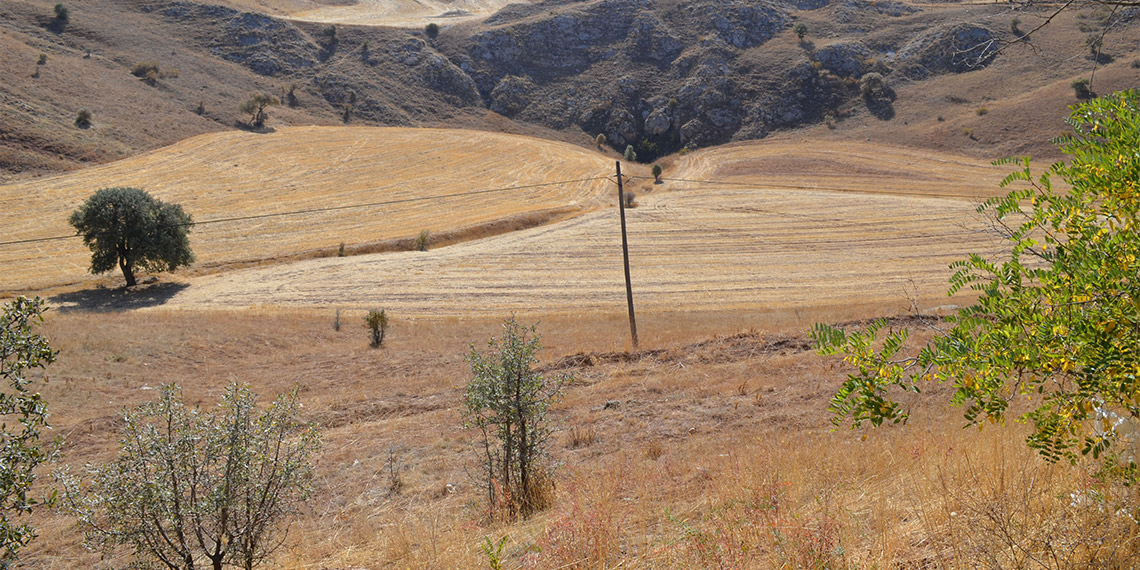 Türkiye'nin tarım arazisi bakımından büyük illerinden olan Sivas'ta, jipsli kayaçların yoğun olduğu Hafik bölgesinde uygulanan sulu tarım sistemi tehlike oluşturuyor.