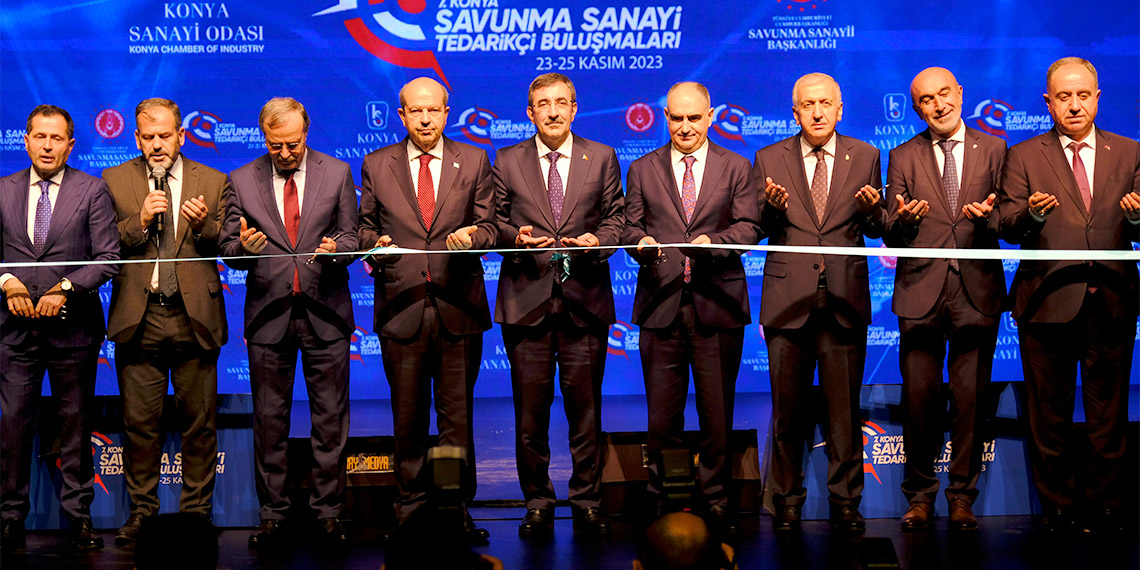 Cumhurbaşkanı Yardımcısı Cevdet Yılmaz, savunma sanayisinde ihracat hedefinin 6 milyar dolar olduğunu söyledi.