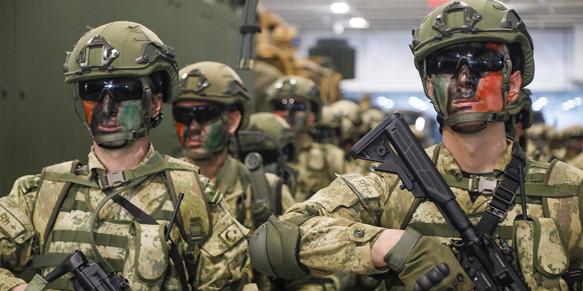 Doğu Akdeniz tatbikatında Zırhlı Amfibi Hücum Aracı kullanıldı