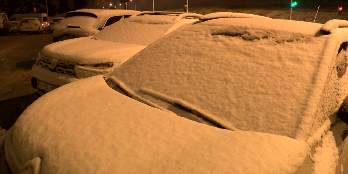İstanbul'da kar yağışı