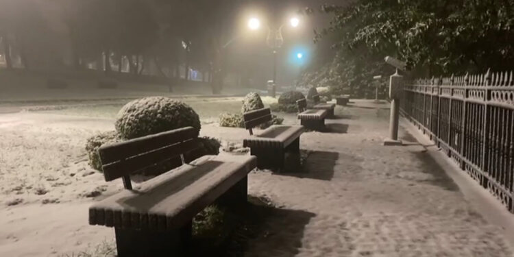 İstanbul'da kar yağışı