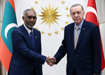 Cumhurbaşkanı Erdoğan, Muhammed Muizzu'yu kabul etti