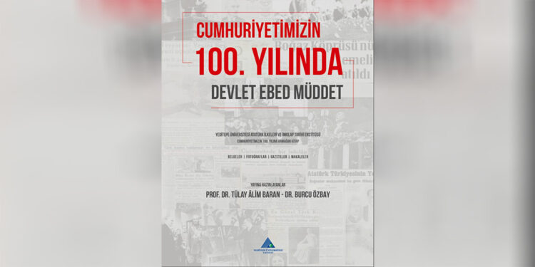 Cumhuriyetimizin 100. Yılında Devlet, Ebed, Müddet, kitabı çıktı