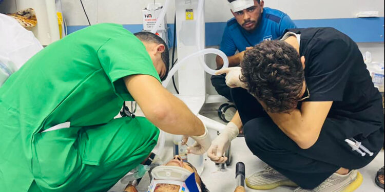 Gazze'nin kuzeyinde faaliyette olan sadece bir hastane kaldı