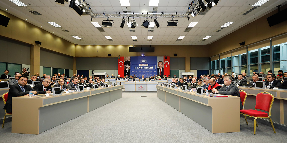 İstanbul'da 'Kış Tedbirleri Toplantısı' yapıldı