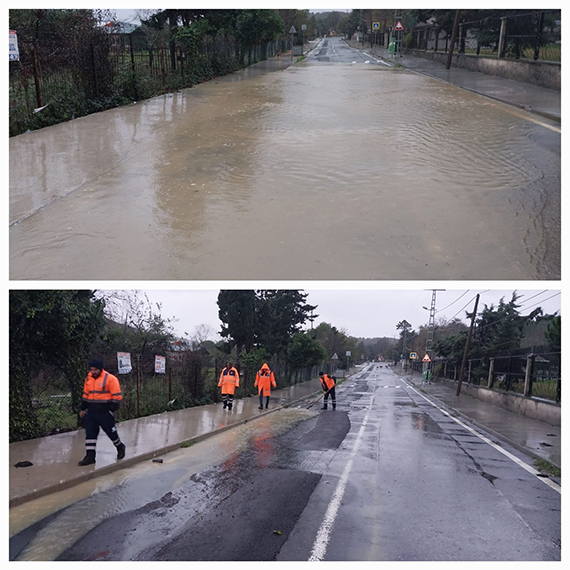 İBB ekipleri 2 bin 921 ihbara müdahale etti