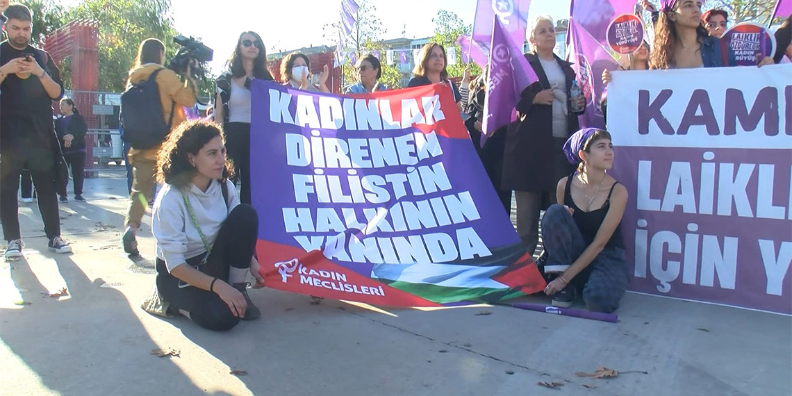 'Laiklik ve Özgürlük için Kadın Mitingi' düzenlendi