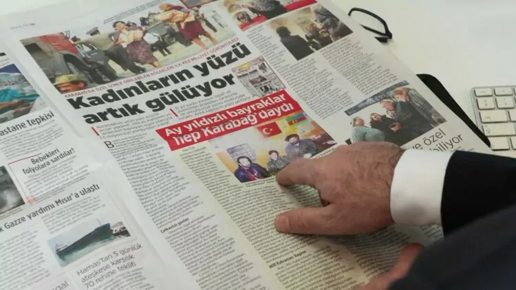 Karabağ'ın 30 yıllık tarihi değişimi yazı dizisi oldu