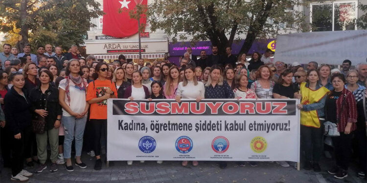 Kadın öğretmene müdür yardımcısından darp iddiası