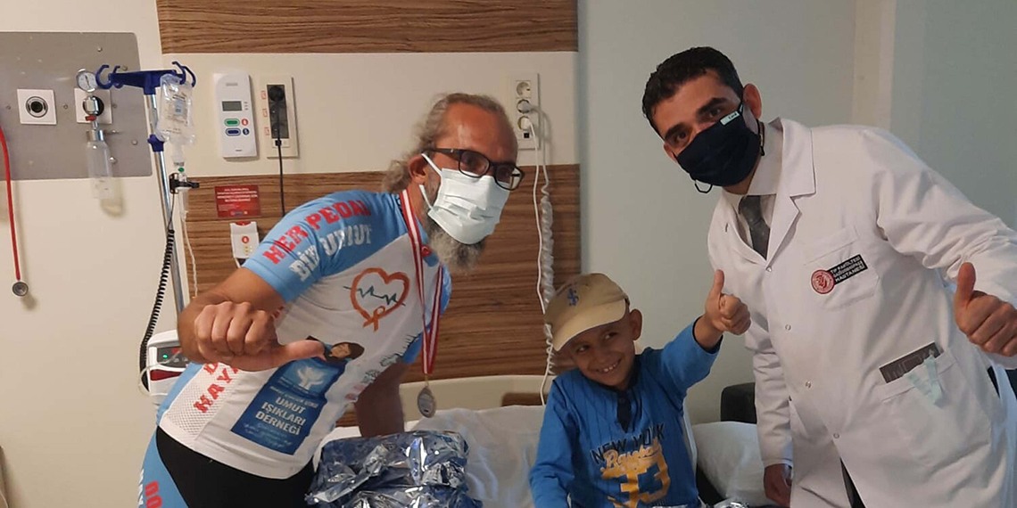 Kök hücre ve organ bağışına dikkat çekmek için 35 ilden geçti