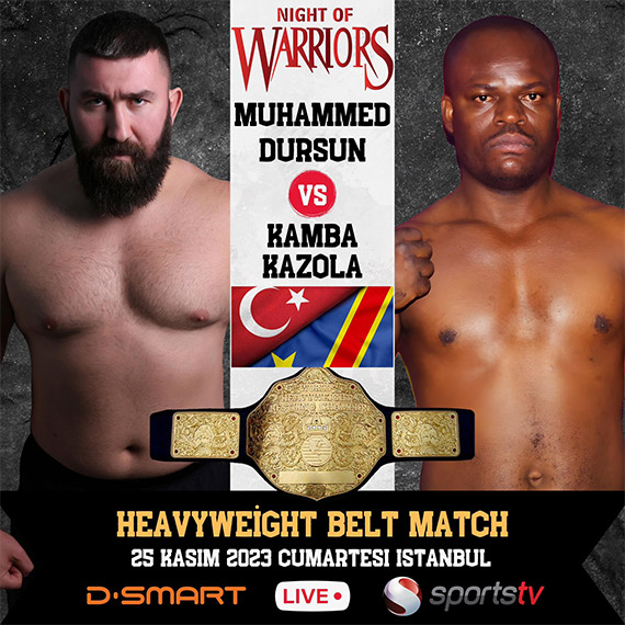 Muhammed Dursun ringe çıkmadan altın kemeri kazandı