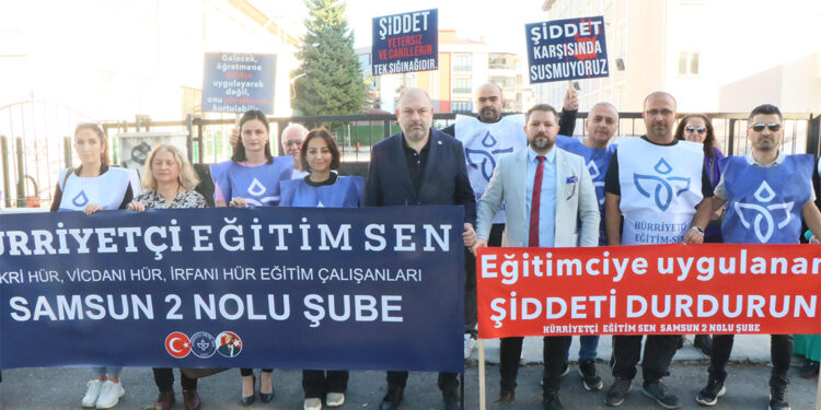 Samsun'da öğretmene şiddet iddiası
