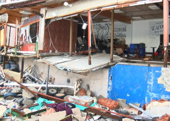 Sarıyer'de fırtına sonrası hasar ortaya çıktı