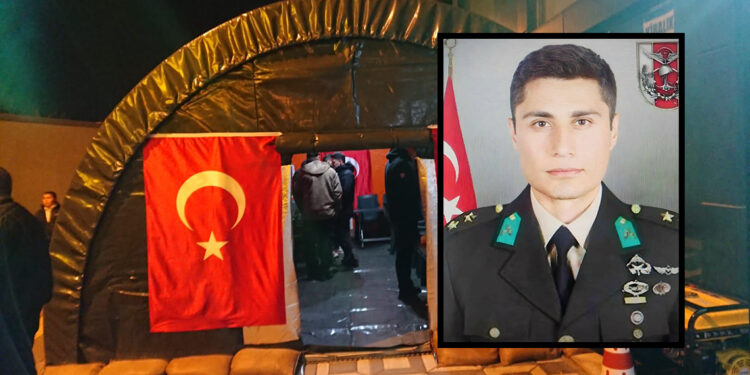 Piyade Üsteğmen Abdullah Köse'nin acı haberi baba ocağına ulaştı