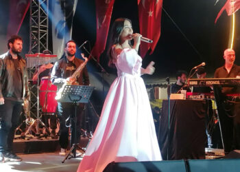Silivri'nin kurtuluş yıl dönümünde Melek Mosso rüzgarı