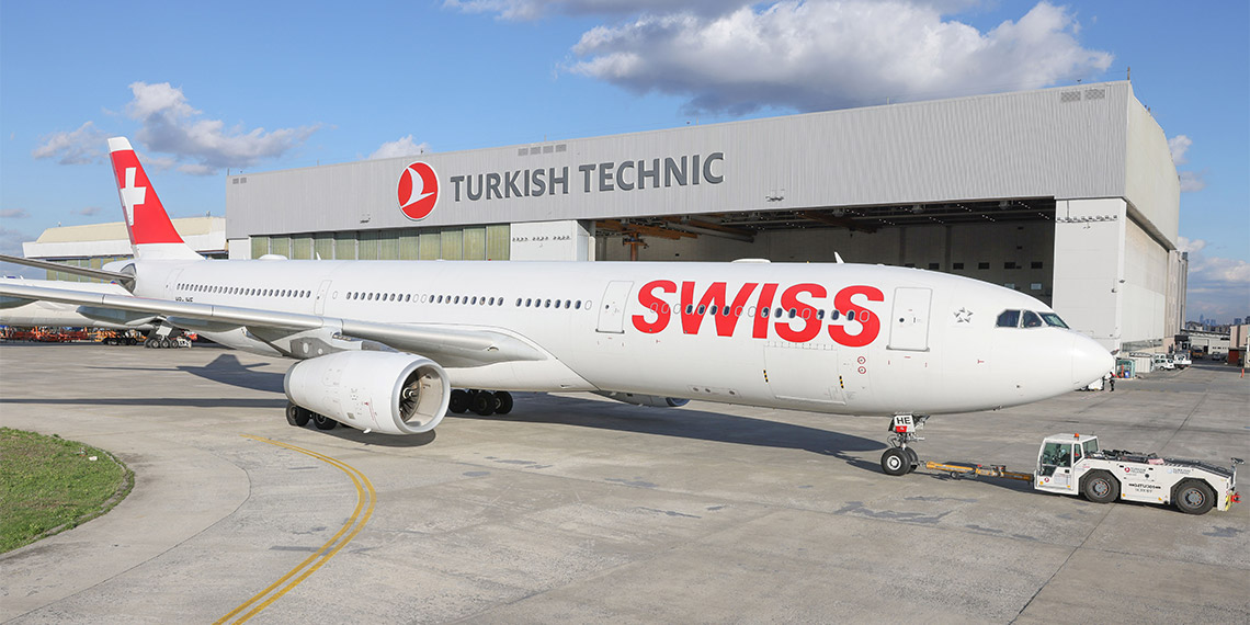 SWISS Air'in uçak bakım hizmetlerini THY Teknik A.Ş. yapacak