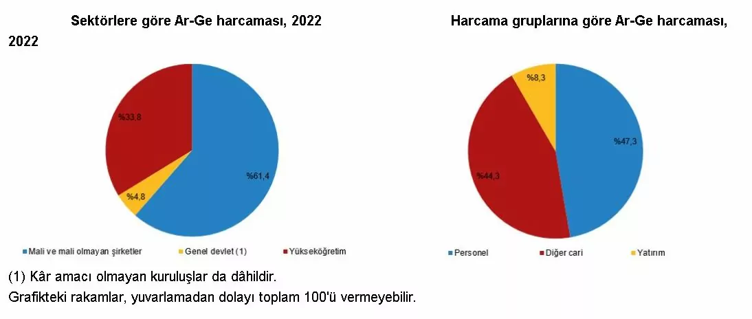 2022'de ar-ge harcaması 198. 6 milyar oldu