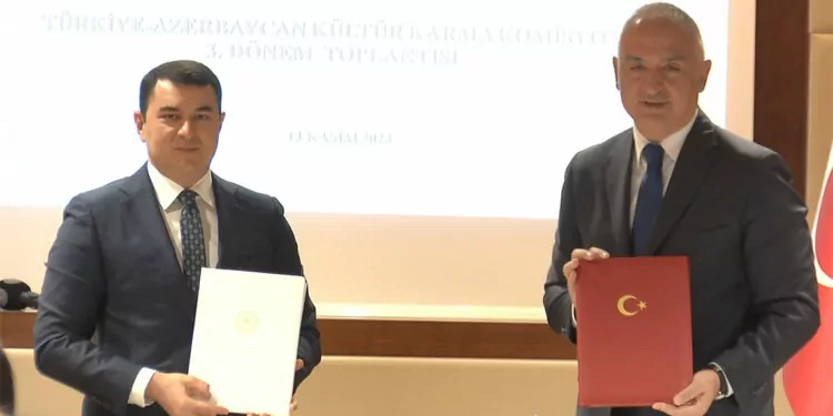 Türkiye ile azerbaycan arasında kültürel iş birliği anlaşması