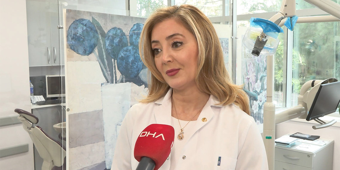 Türk Restoratif Diş Hekimliği Derneği Başkanı Prof. Dr. Esra Can, Türkiye ve dünya genelinde diş erozyonunun arttığına dikkat çekti.