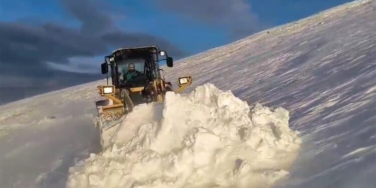 Yaylada mahsur kalan 4 besici kurtarıldı