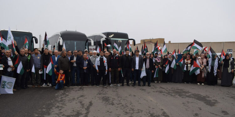 ‘Filistin İçin Özgürlük Konvoyu’, İncirlik Üssü'ne gidiyor