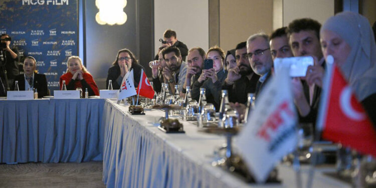 ‘Sadık Ahmet’ filminin basın toplantısı yapıldı