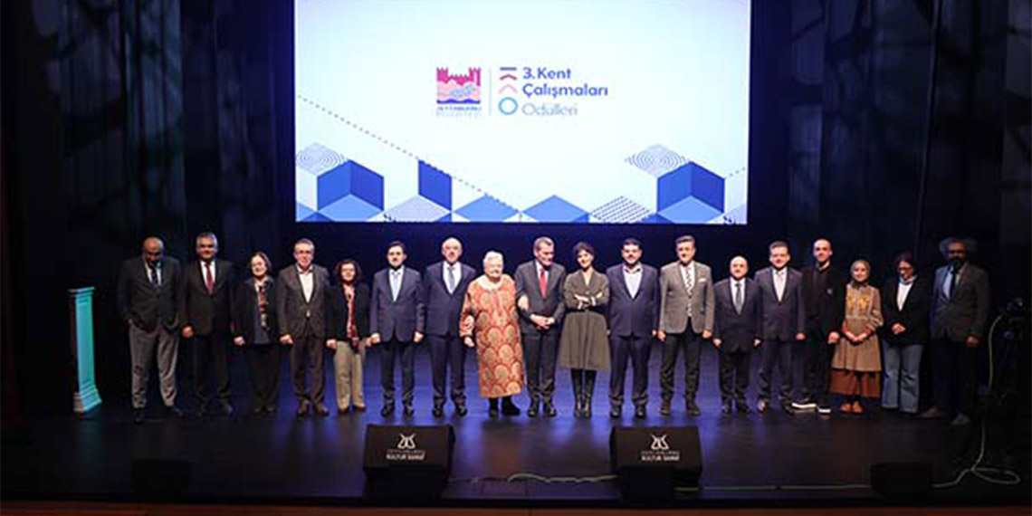 "3'üncü Kent Çalışmaları Ödülleri" sahiplerine verildi