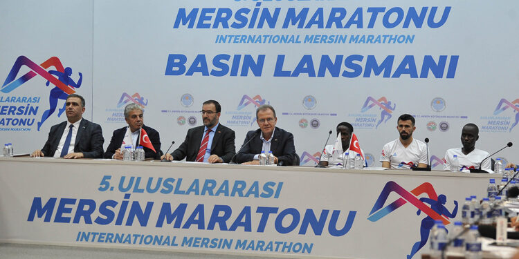 5. Uluslararası Mersin Maratonu tanıtım toplantısı yapıldı