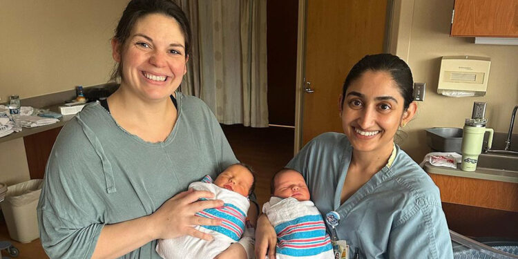 ABD’de çift rahimli bir kadın iki günde iki bebek doğurdu