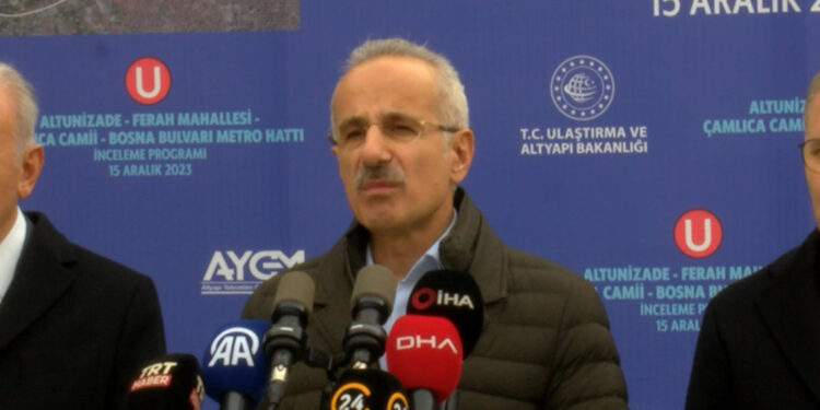 Altunizade-Bosna Bulvarı arası 8 dakika 40 saniye sürecek