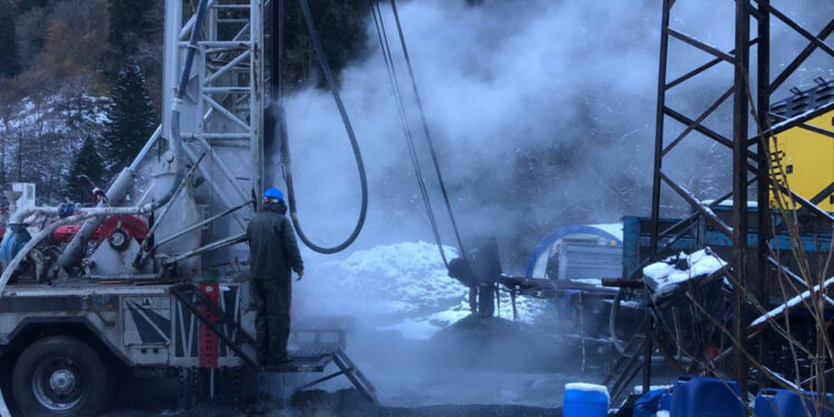 Ayder'de jeotermal keşif