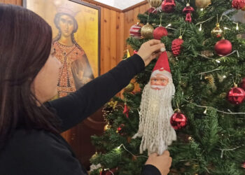 Aziz Corc Rum Ortodoks Kilisesi'nde Noel hazırlıkları