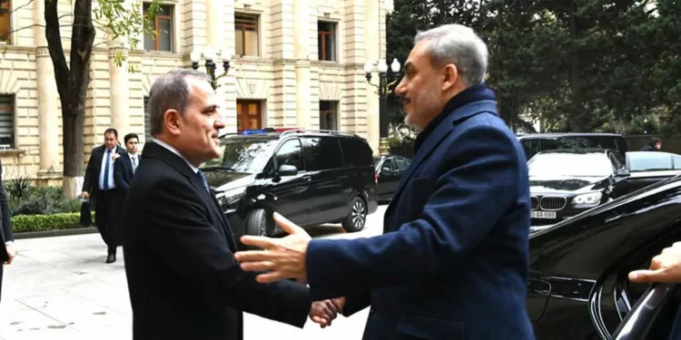 Bakan fidan, azerbaycan dışişleri bakanı ile görüştü
