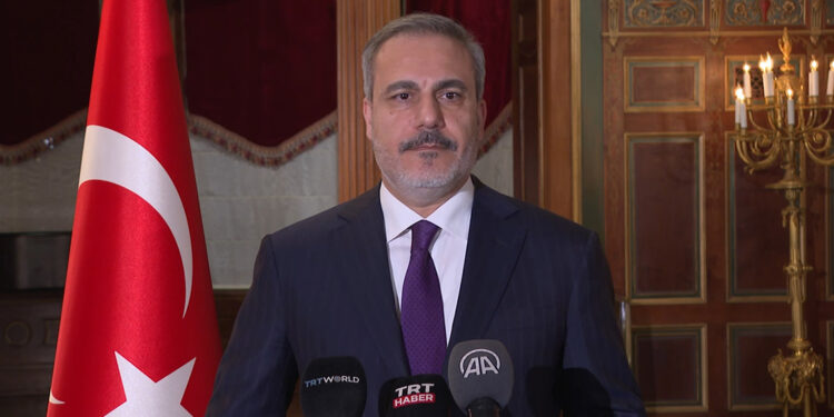 Bakan Fidan Washington’da konuştu