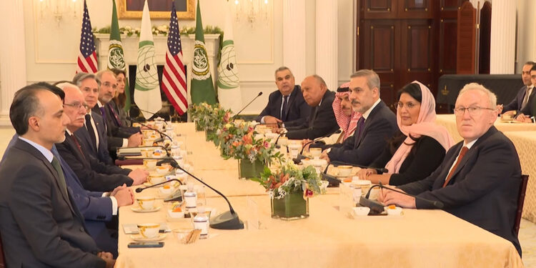 Bakan Fidan ve Temas Grubu, Blinken ile bir araya geldi