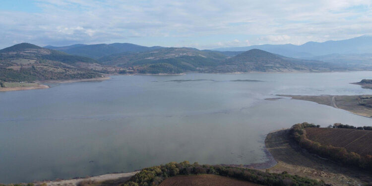 Bayramiç Barajı'nın 8,5'a düşen su seviyesi, yüzde 60'a ulaştı
