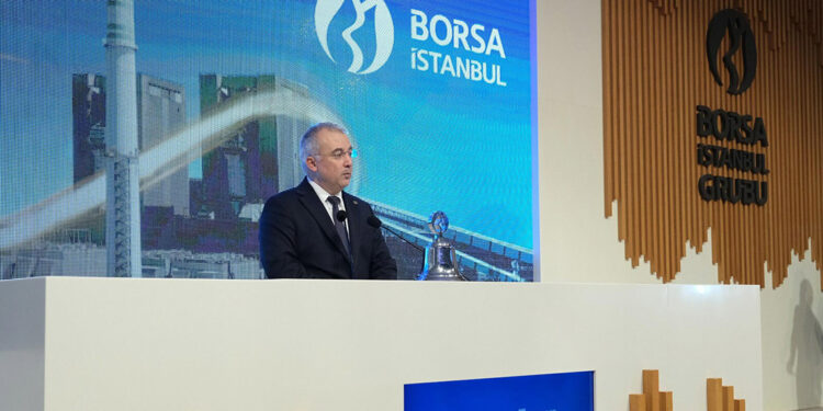 Borsa İstanbul'da gong, ÇATES için çaldı