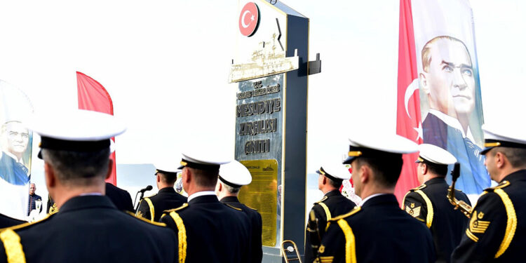 Çanakkale’de Mesudiye Zırhlısı şehitleri anıldı