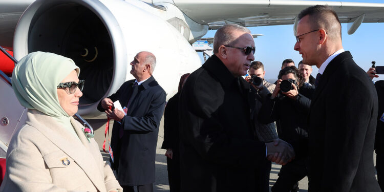 Cumhurbaşkanı Erdoğan Macaristan’da