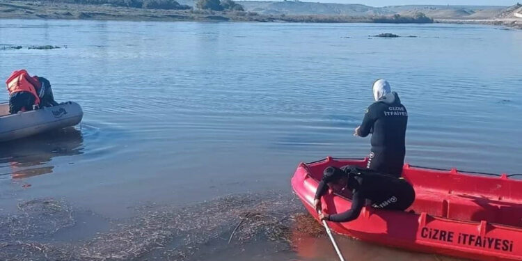 Dicle Nehri'ne atlayan Zelin’i arama çalışmaları sürüyor