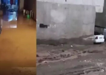Diyarbakır'da sağanak; cadde ve sokaklar suyla doldu