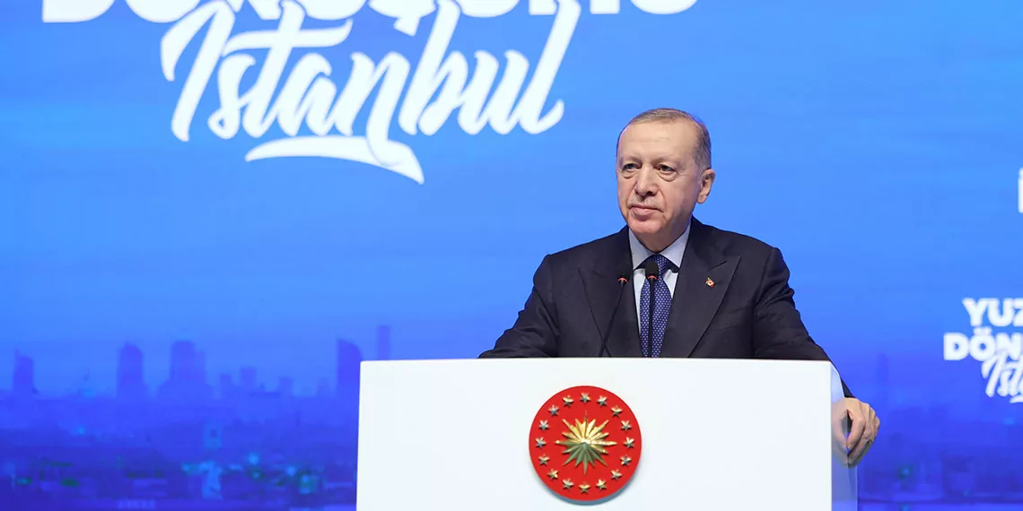 Erdoğan, yüzyılın dönüşümü i̇stanbul programı'nda konuştu