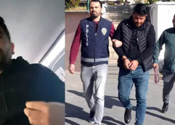 Filistin şalından rahatsız olduğunu söyleyen şoföre gözaltı