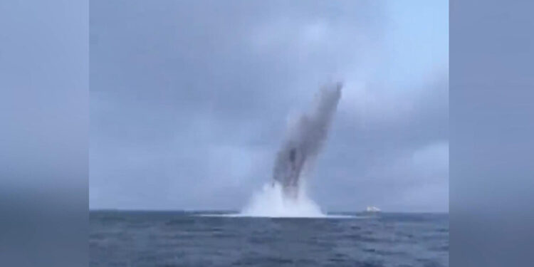 İkinci Dünya Savaşı'ndan kalma bomba patlatıldı