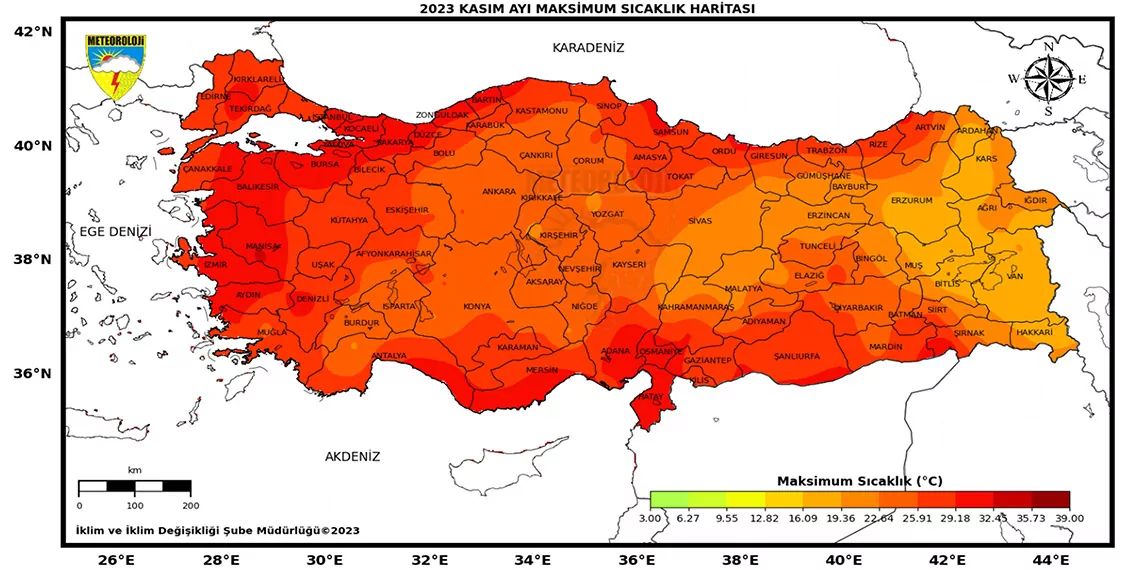 Kasimda 67 merkezde ekstrem sicaklik rekoru kirildit - öne çıkan - haberton