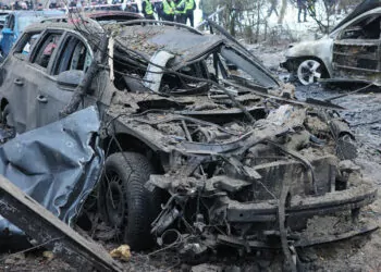 Kiev'e gece yapılan roket saldırısında 53 kişi yaralandı