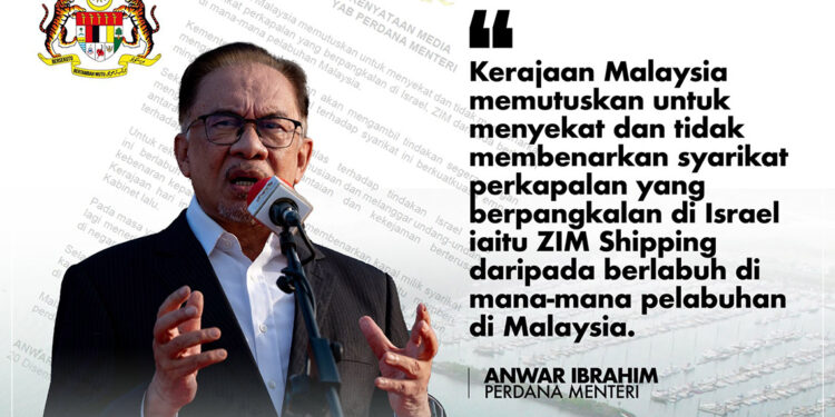 Malezya, İsrail bayraklı gemilere yasak getirdi