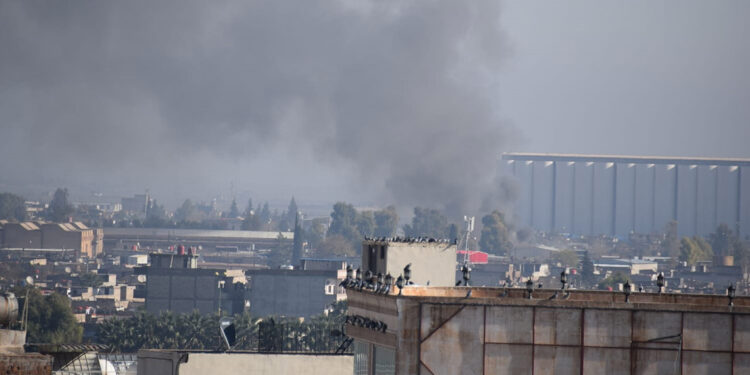 Mardin sınırındaki Kamışlı'da peş peşe patlama