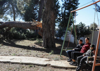 Otizmli çocukların eğitim yuvası fırtınada zarar gördü