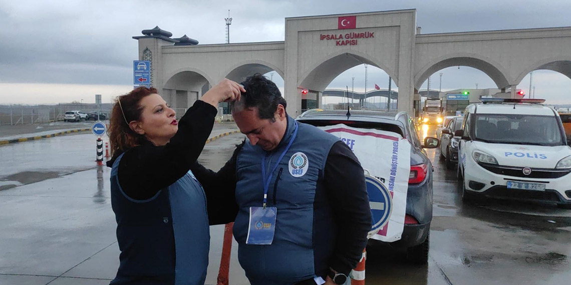 Plastik terörü'ne dikkat çekmek için Kars'tan Edirne'ye yürüdüler